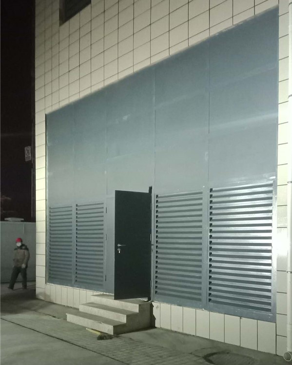 開封變電所通風(fēng)消聲門